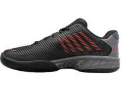 K-Swiss Hypercourt Express 2 Black/Gray 2E Men's Shoe -Pickleball Equip Store k swiss hypercourt express 2 black gray 2e mens sh 4