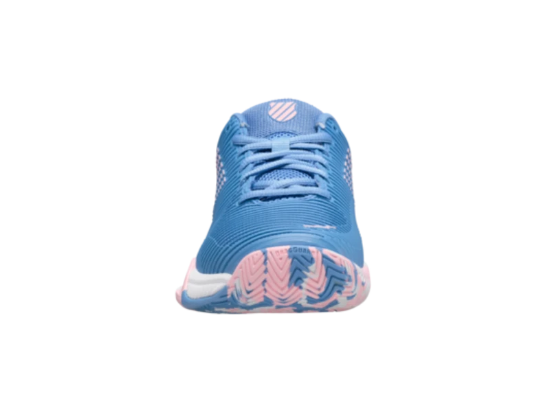 K-Swiss Hypercourt Express 2 Blue/Pink/White Junior Shoe 5 K-Swiss Hypercourt Express 2 Blue/Pink/White Junior Shoe - Image 3