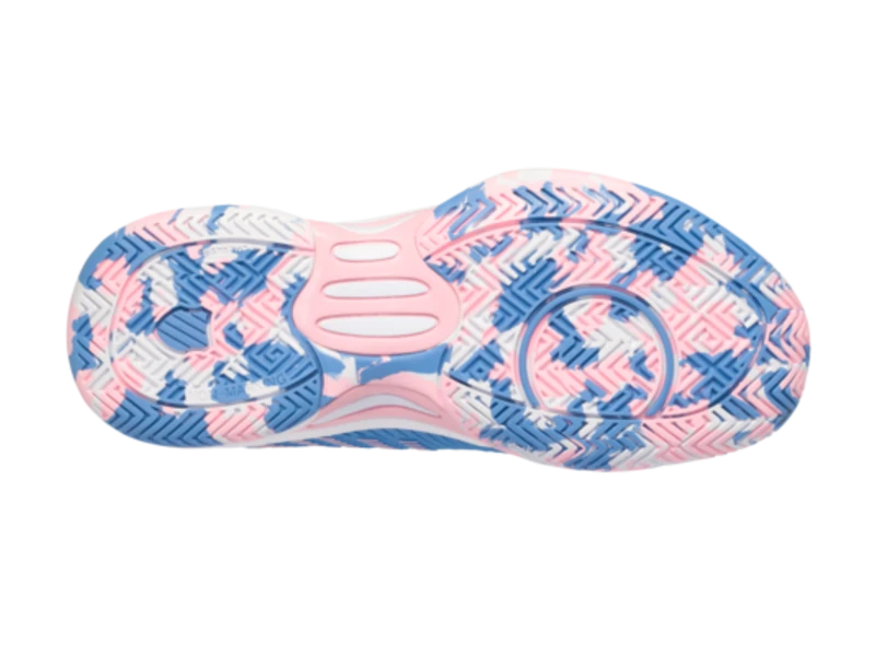 K-Swiss Hypercourt Express 2 Blue/Pink/White Junior Shoe 8 K-Swiss Hypercourt Express 2 Blue/Pink/White Junior Shoe - Image 6
