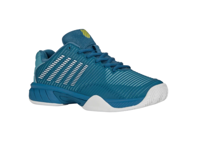 K-Swiss Hypercourt Express 2 Blue/Yellow Junior Shoe 4 K-Swiss Hypercourt Express 2 Blue/Yellow Junior Shoe - Image 2