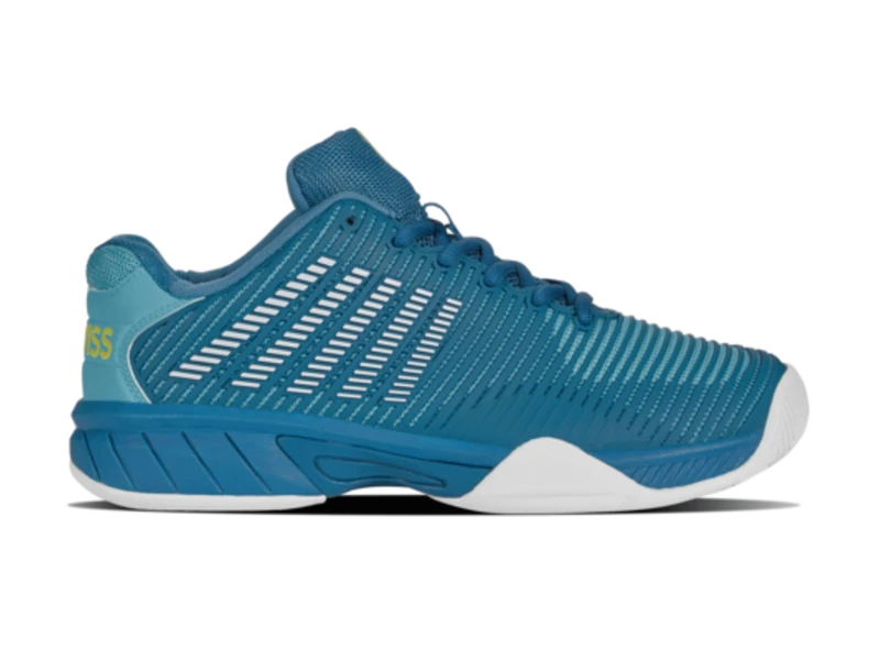 K-Swiss Hypercourt Express 2 Blue/Yellow Junior Shoe 3 K-Swiss Hypercourt Express 2 Blue/Yellow Junior Shoe