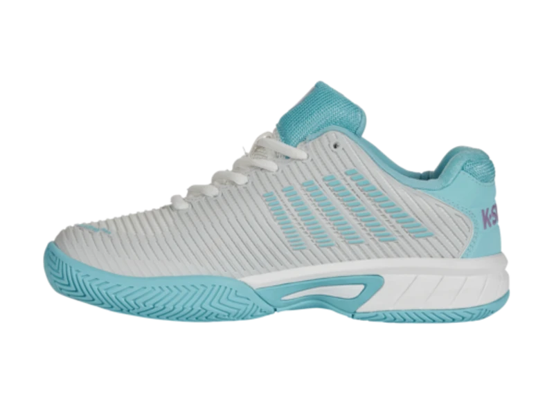 K-Swiss Hypercourt Express 2 Bright White/Angel Blue Junior Shoe 7 K-Swiss Hypercourt Express 2 Bright White/Angel Blue Junior Shoe - Image 5