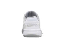 K-Swiss Hypercourt Express 2 Gray/White Junior Shoe -Pickleball Equip Store k swiss hypercourt express 2 gray white junior sho 3