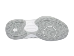 K-Swiss Hypercourt Express 2 Gray/White Junior Shoe -Pickleball Equip Store k swiss hypercourt express 2 gray white junior sho 5