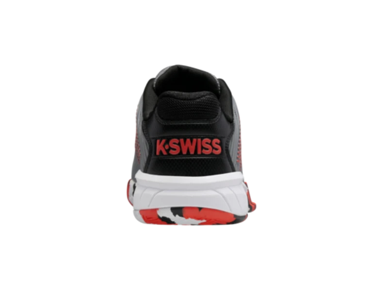 K-Swiss Hypercourt Express 2 Grey/White/Orange Junior Shoe 6 K-Swiss Hypercourt Express 2 Grey/White/Orange Junior Shoe - Image 4