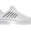 K-Swiss Hypercourt Express 2 White/Black Women's Tennis Shoes -Pickleball Equip Store k swiss hypercourt express 2 white black womens te