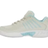 K-Swiss Hypercourt Express 2 Wide Grey/Blue Women's Shoe -Pickleball Equip Store k swiss hypercourt express 2 wide grey blue womens