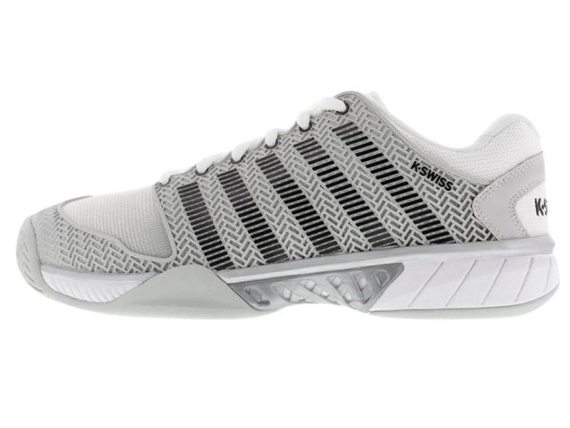 K-Swiss Hypercourt Express Grey/Silver Men's Tennis Shoe 4 K-Swiss Hypercourt Express Grey/Silver Men's Tennis Shoe - Image 2