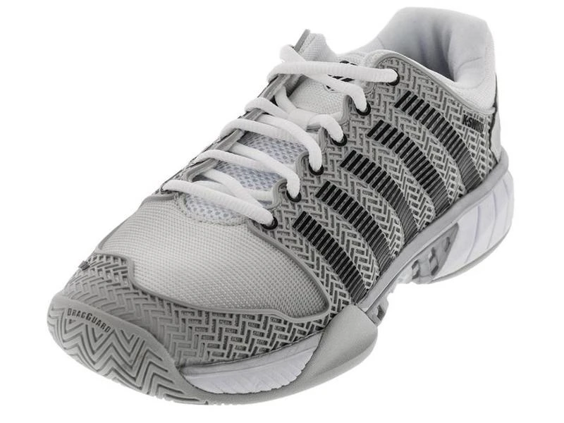 K-Swiss Hypercourt Express Grey/Silver Men's Tennis Shoe 5 K-Swiss Hypercourt Express Grey/Silver Men's Tennis Shoe - Image 3