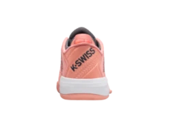 K-Swiss Hypercourt Supreme Peach/Asphalt Women's Shoes -Pickleball Equip Store k swiss hypercourt supreme peach asphalt womens sh 4