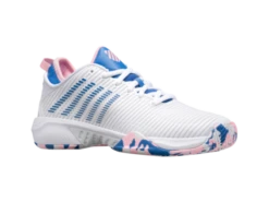 K-Swiss Hypercourt Supreme White/Blue/Pink Women's Shoes 10 K-Swiss Hypercourt Supreme White/Blue/Pink Women's Shoes -Pickleball Equip Store k swiss hypercourt supreme white blue pink womens 2