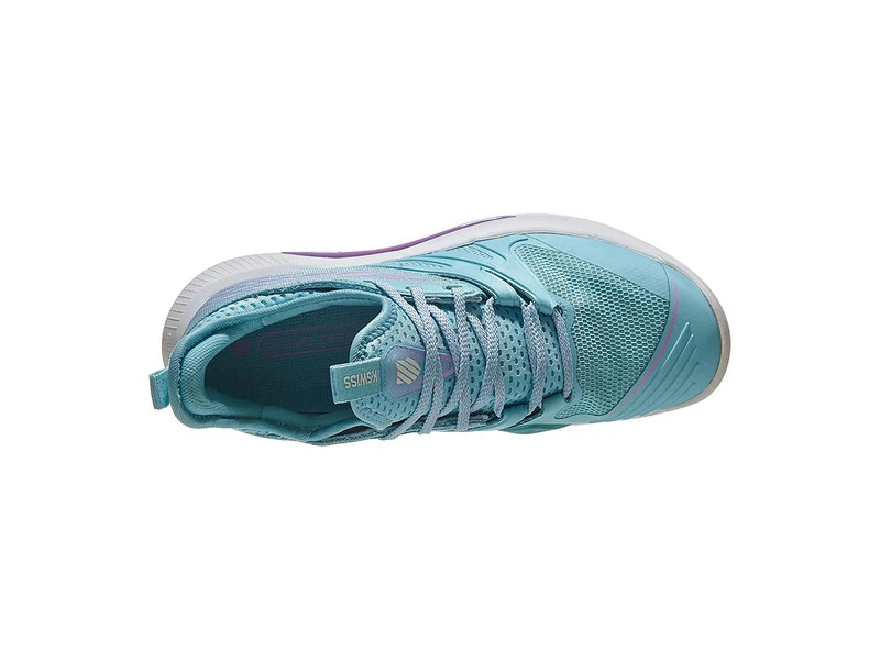 K-Swiss Speed Trac Blue/White/Lilac Women's Shoe 6 K-Swiss Speed Trac Blue/White/Lilac Women's Shoe - Image 4