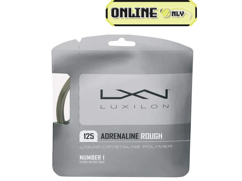 Luxilon Adrenaline Rough 125 Tennis String 3 Luxilon Adrenaline Rough 125 Tennis String