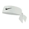 Nike Dri-Fit Head Tie White 1 Nike Dri-Fit Head Tie White -Pickleball Equip Store nike dri fit head tie white