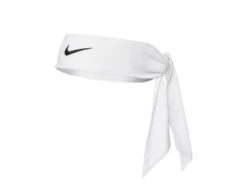 Nike Dry Head Tie White Tennis Headband