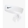 Nike Nike Dri Head Tie- White 1 Nike Nike Dri Head Tie- White -Pickleball Equip Store nike nike dri head tie white
