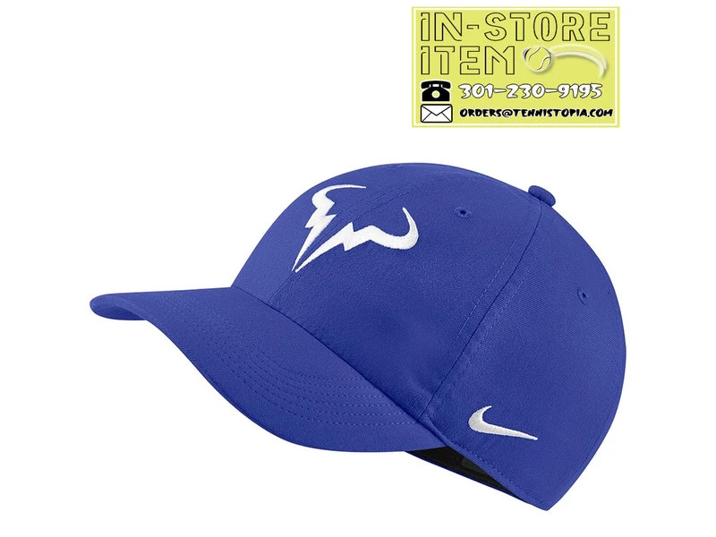 Nike Rafa Heritage Hat Royal Blue/White 3 Nike Rafa Heritage Hat Royal Blue/White