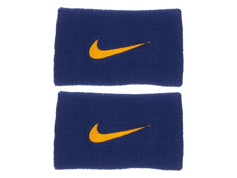 Nike Tennis Premier Doublewide Wristband Binary Blue 3 Nike Tennis Premier Doublewide Wristband Binary Blue