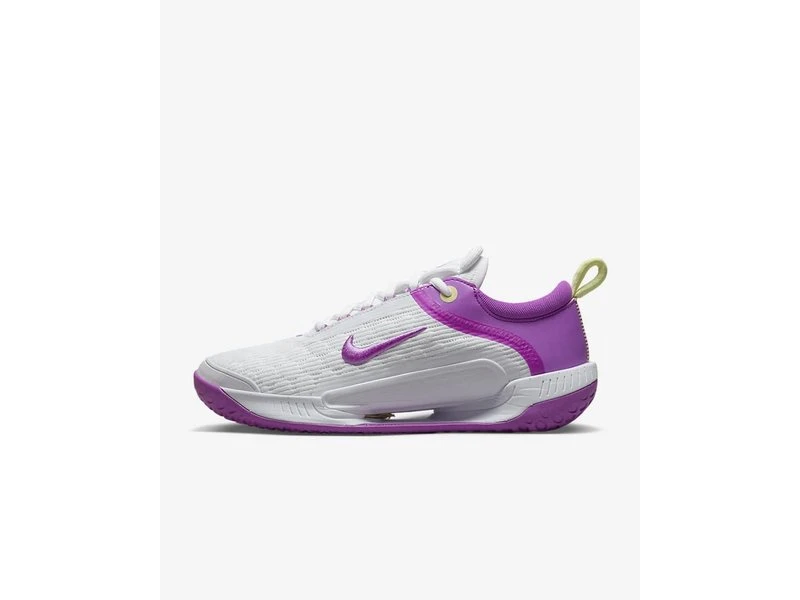 Nike Zoom Court NXT Women's Shoe- White/Fuchsia 3 Nike Zoom Court NXT Women's Shoe- White/Fuchsia
