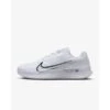 Nike Zoom Vapor 11 Women's Shoe- White/Black 2 Nike Zoom Vapor 11 Women's Shoe- White/Black -Pickleball Equip Store nike zoom vapor 11 womens shoe white black