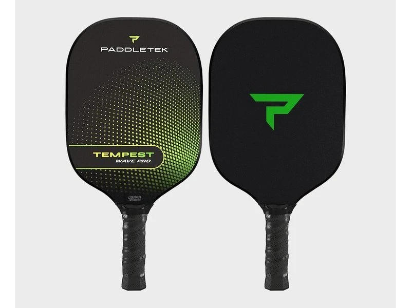 Paddletek Tempest Wave Pro Standard Grip Green 4 Paddletek Tempest Wave Pro Standard Grip Green - Image 2