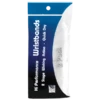 Tourna High Performance Single Wristband White 2 Tourna High Performance Single Wristband White -Pickleball Equip Store tourna high performance single wristband white