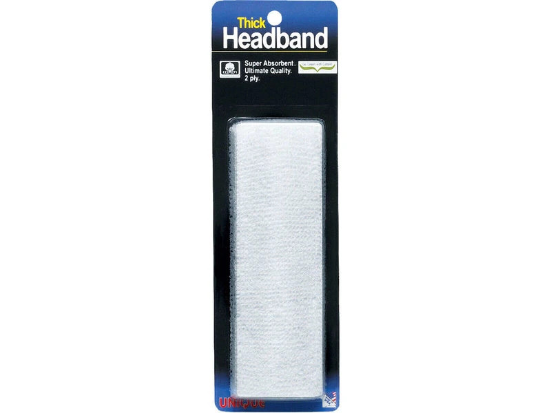 Tourna Tourna Headband White 3 Tourna Tourna Headband White
