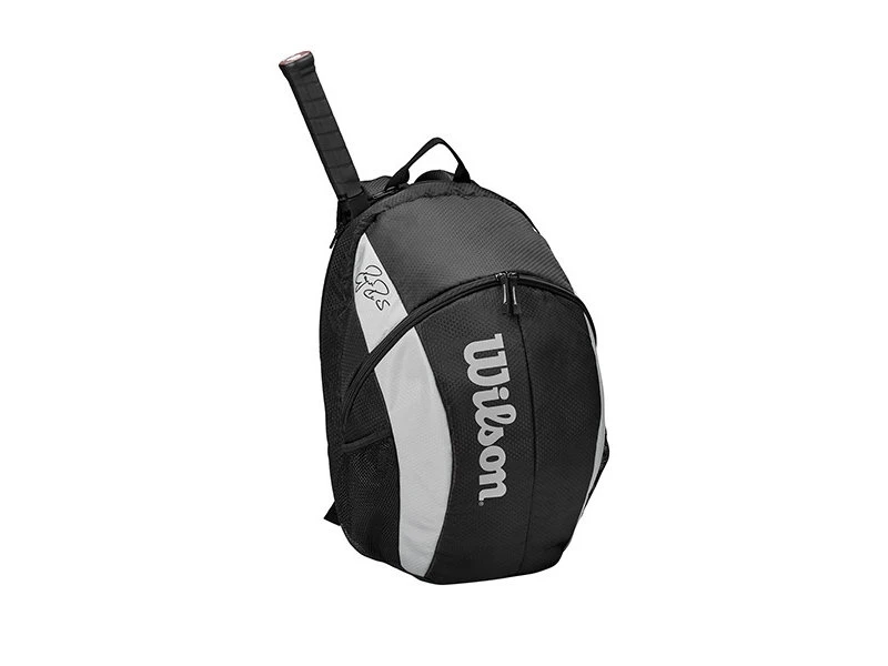 Wilson Fed Team Black/Grey Backpack 3 Wilson Fed Team Black/Grey Backpack