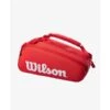 Wilson Super Tour 15 Pack Tennis Bag Red 1 Wilson Super Tour 15 Pack Tennis Bag Red -Pickleball Equip Store wilson super tour 15 pack tennis bag red