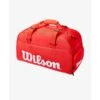 Wilson Super Tour Small Duffle Red 1 Wilson Super Tour Small Duffle Red -Pickleball Equip Store wilson super tour small duffle red