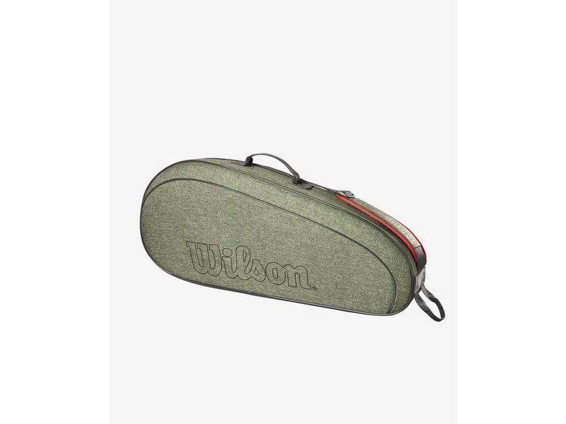 Wilson Team 3 Pack Racquet Bag- Heather Green 2 Wilson Team 3 Pack Racquet Bag- Heather Green