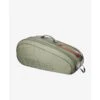 Wilson Team 6 Pack Racquet Bag- Heather Green 1 Wilson Team 6 Pack Racquet Bag- Heather Green -Pickleball Equip Store wilson team 6 pack racquet bag heather green