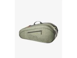 Wilson Team 6 Pack Racquet Bag- Heather Green 10 Wilson Team 6 Pack Racquet Bag- Heather Green -Pickleball Equip Store wilson team 6 pack racquet bag heather green 2