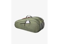 Wilson Team 6 Pack Racquet Bag- Heather Green 11 Wilson Team 6 Pack Racquet Bag- Heather Green -Pickleball Equip Store wilson team 6 pack racquet bag heather green 3