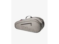 Wilson Team 6 Pack Racquet Bag- Heather Grey 10 Wilson Team 6 Pack Racquet Bag- Heather Grey -Pickleball Equip Store wilson team 6 pack racquet bag heather grey 2