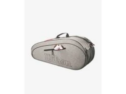 Wilson Team 6 Pack Racquet Bag- Heather Grey 11 Wilson Team 6 Pack Racquet Bag- Heather Grey -Pickleball Equip Store wilson team 6 pack racquet bag heather grey 3