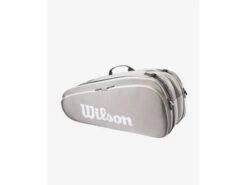 Wilson Tour 12 Pack Racquet Bag- Stone -Pickleball Equip Store wilson tour 12 pack racquet bag stone 5