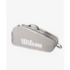 Wilson Tour 6 Pack Racquet Bag- Stone 1 Wilson Tour 6 Pack Racquet Bag- Stone -Pickleball Equip Store wilson tour 6 pack racquet bag stone