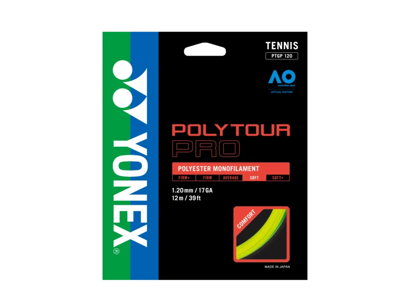 Yonex Poly Tour Pro 120 Yellow 3 Yonex Poly Tour Pro 120 Yellow