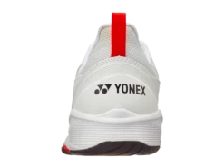 Yonex Sonicage 3 Men's Shoe- White/Red -Pickleball Equip Store yonex sonicage 3 mens shoe white red 5