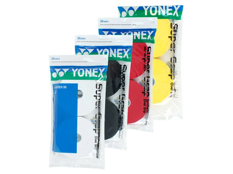 Yonex Super Grap Overgrip 30 Pack Colors 3 Yonex Super Grap Overgrip 30 Pack Colors