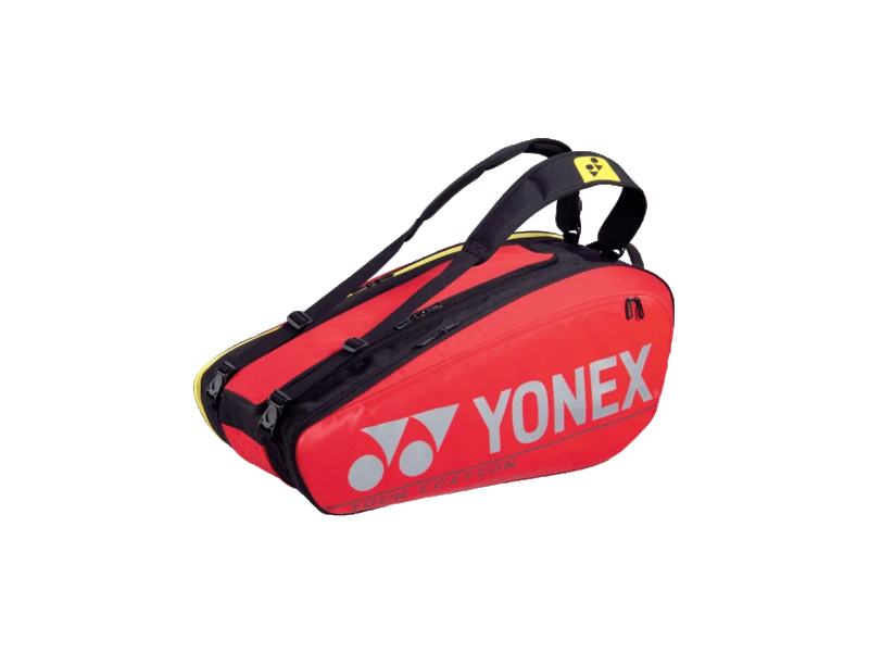 Yonex Yonex Pro Racquet 9 Pack Bag Red 3 Yonex Yonex Pro Racquet 9 Pack Bag Red